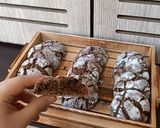عکس مرحله 2 از دستور کوکی ترک دار شکلاتی