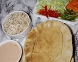 A picture of step 1 of Chicken Shawarma.