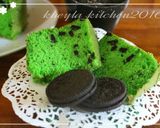 Foto langkah ke 12 dari resep Sponge Cake Pandan Santan with Oreo (lembut bgt.. irit 3 telur).
