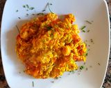 Foto del paso 5 de la receta: Arroz "Ariel" 😉al woock, con camarones. #conminombre