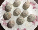 A picture of step 2 of Vegetable Manchurian.