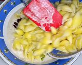 A picture of step 4 of Russian Salad.