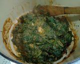 A picture of step 12 of Chickpeas with Spinach (a traditional Andalusian tapa).