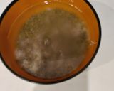A picture of step 1 of Pesarattu with Coconut Peanut Chutney.