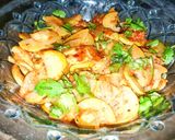 A picture of step 5 of Kaddu ki Bhujya.