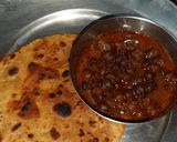 A picture of step 4 of Ajwain Paratha.