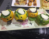 Foto del paso 2 de la receta: Calabacitas de Naranja 🍊 terrorífica 👻👽☠️👀