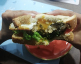 Foto del paso 4 de la receta: Hamburguesa vegetariana al roquefort