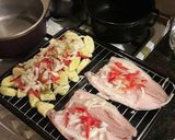Foto del paso 5 de la receta: Pacú con papas al horno y verduras