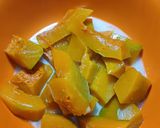 Foto langkah ke 1 dari resep Bolu Labu Kuning lembut.