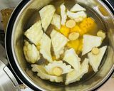 䕃鳯梨苦瓜雞湯 電鍋料理 綠野農莊文昌雞的食譜步驟7照片