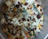 Spinach/ corn with white sauce baked recipe step 2 photo