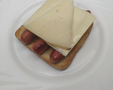 Foto del paso 7 de la receta: Sándwich doble de Tortilla Francesa y Salchichas al estilo Pitt