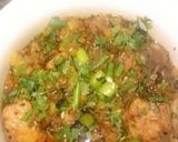 A picture of step 4 of Fried gobhi chicken.