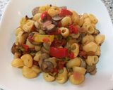 Foto del paso 3 de la receta Pasta con setas y hortalizas