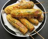 Foto langkah ke 14 dari resep SOSTEL SOSIS TELUR TANPA CETAKAN(dengan 2 cara).