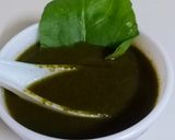 A picture of step 4 of Spinach soup.
