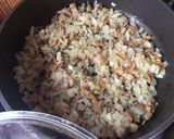 Foto del paso 2 de la receta Tallarines gourmet a la carbonara 🥓🍄🥛🧀🥚
