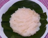 Foto langkah ke 3 dari resep Ketan Susu Keju dan Durian.
