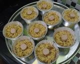 Foto langkah ke 4 dari resep Muffin mie panggang.