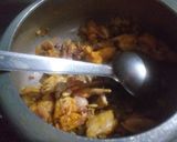 A picture of step 1 of Chicken Hot and Sour Soup.