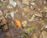 Gambar langkah 7 resipi Daging Kicap Semudah ABC.