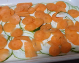 Foto del paso 4 de la receta: Bacalao gratinado, con langostinos y verduras