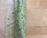 A picture of step 3 of Wild garlic and lemon butter.