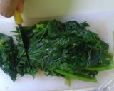 Foto langkah ke 3 dari resep Tumis Daun Pepaya.