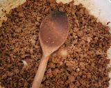 A picture of step 1 of Minced Beef stew.