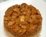 Foto langkah ke 6 dari resep Nasi Tim Ayam Jamur.