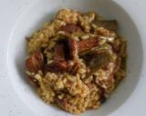 Foto del paso 10 de la receta: Arroz meloso con costillas, judías y surtido de setas