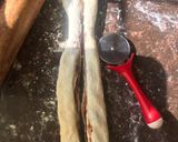 A picture of step 6 of Nutella bread.