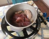 Foto del paso 1 de la receta: Fussilli con estofado de ciervo