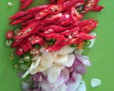 Foto langkah ke 3 dari resep Tumis Tahu Bayam.