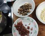 Foto del paso 4 de la receta Gnocchi 🥔, champiñones 🍄, salsa de trufa y crujiente jamón