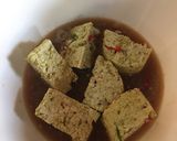 A picture of step 4 of Fish Awara(Tofu).
