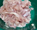 Foto langkah ke 2 dari resep Tahu kukus isi ayam.