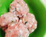 Hình bước làm 1 của món Bánh bao cười