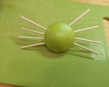 Halloweeni pókháló amerikai palacsintából recept fázis 12 fotója