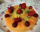 Foto langkah ke 4 dari resep Puding mangga cocok untuk ultah/lamaran/dll.