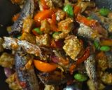 Foto langkah ke 3 dari resep Sambal pindang tempe petai.