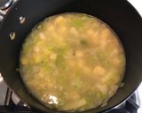 A picture of step 3 of Potato & Leek Soup.