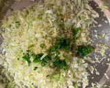 A picture of step 1 of Momo Mughlai Paratha (Cabbage).