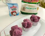 Foto langkah ke 9 dari resep Bolu Kukus Ubi Ungu.
