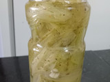 Penca al escabeche (tallo de la acelga)