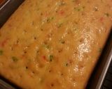 A picture of step 2 of Coconut Poke Cake.