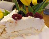 Pas rețetă Pavlova 4 fotografie