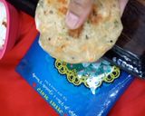 A picture of step 9 of Low-Oil Crispy Samak Rice Cheela for Fasting.