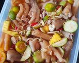 Hình bước làm 4 của món Chân gà sả tắc